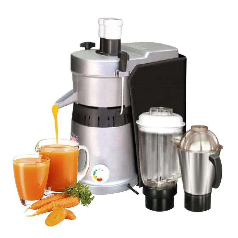 Kalsi Premium Heavy Duty Domestic Carrot Juicer Mixer Grinder Aluminium Body with 2 Jar